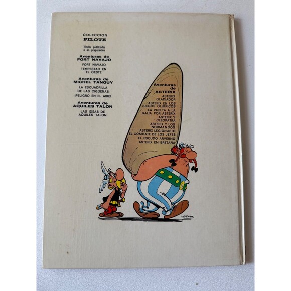 Asterix Y Los Normandos Goscinny Uderzo Hardcover Comic Book Spanish EX - Picture 2 of 7